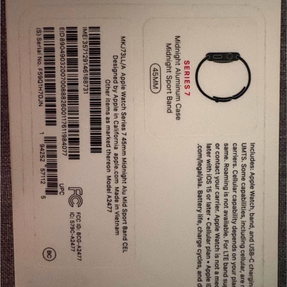 Apple Watch Series 7 w/ accessories - Picture 4 of 8